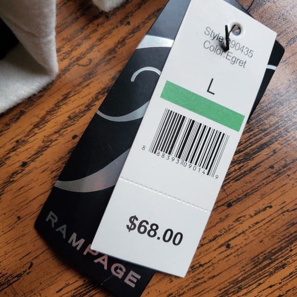 NWT- Rampage 100% Polyester Peacoat Womens Large - Picture 6 of 7